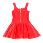 SUBBLIME - 957698 ABITO IN PELLE CON ZIP CUORE ROSSO L/XL