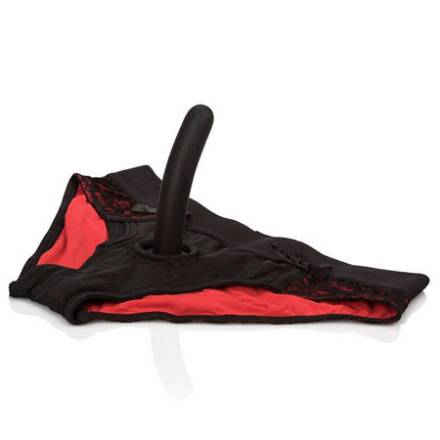 CALEXOTICS - SCANDAL SET DI MUTANDINE ROSSE CON DILDO TAGLIA L/XL