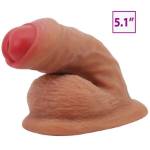 PRETTY LOVE - WARNELL DILDO ULTRA REALISTICO ED ELASTICO 9,5 CM MULATO