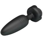 PRETTY LOVE - TARION PLUG ANALE CON LUCE LED NERO 12,5 CM