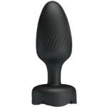 PRETTY LOVE - VARIAN PLUG ANALE CON LUCE LED NERO 10,8 CM