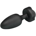 PRETTY LOVE - VARIAN PLUG ANALE CON LUCE LED NERO 10,8 CM