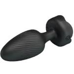 PRETTY LOVE - OSBORN PLUG ANALE CON LUCE LED NERO 9,8 CM