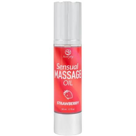 SECRETPLAY - OLIO PER MASSAGGI ALLA FRAGOLA