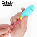 ONINDER CUTE - UOVO VIBRO-ROTANTE IN SILICONE CON GEMMA PER AMORE E PIACERE - APP GRATUITA IN TUTTO IL MONDO