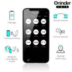 ONINDER CUTE - UOVO VIBRO-ROTANTE IN SILICONE CON GEMMA PER AMORE E PIACERE - APP GRATUITA IN TUTTO IL MONDO