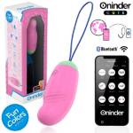 ONINDER CUTE - UOVO VIBRO-ROTANTE IN SILICONE 360Â° PER AMORE E PIACERE - APP GRATUITA IN TUTTO IL MONDO