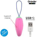 ONINDER CUTE - UOVO VIBRO-ROTANTE IN SILICONE 360Â° PER AMORE E PIACERE - APP GRATUITA IN TUTTO IL MONDO