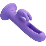 PRETTY LOVE - VIBRATORE CONIGLIO KILLMOULIS 12 MODALITÃ€ DI VIBRAZIONE VIOLA