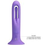 PRETTY LOVE - VIBRATORE CONIGLIO KILLMOULIS 12 MODALITÃ€ DI VIBRAZIONE VIOLA