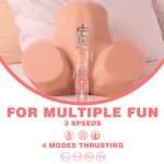XISE - DANAE THRUSTING REALISTICO MASTURBATORE VAGINA CON VIBRAZIONE MULTI-POSIZIONE