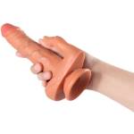 SHEQU - JULIAN DILDO E STIMOLATORE CLITORIDE CON VIBRAZIONE E TELECOMANDO 16 CM