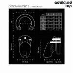 ADDICTED TOYS LOCKED - GABBIA PER PENE OBSIDIAN HOLD TAGLIA S