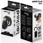ADDICTED TOYS LOCKED - GABBIA PER PENE OBSIDIAN HOLD TAGLIA S