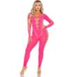 LEG AVENUE - BODYSTOCKING ROSA SCHIENA APERTA TAGLIA UNICA
