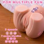 XISE - CONNIE BACK MASTURBATOR VAGINA E ANO REALISTICO MULTIPOSIZIONE CON VIBRAZIONE