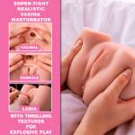 XISE - CONNIE BACK MASTURBATOR VAGINA E ANO REALISTICO MULTIPOSIZIONE CON VIBRAZIONE