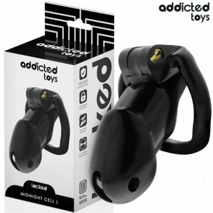 ADDICTED TOYS LOCKED - MINDNIGHT CELL GABBIA PER PENE TAGLIA L