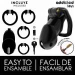 ADDICTED TOYS LOCKED - MINDNIGHT CELL GABBIA PER PENE TAGLIA L