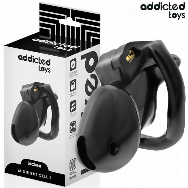 ADDICTED TOYS LOCKED- MINDNIGHT CELL GABBIA PER PENE TAGLIA S 4.8 CM