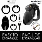 ADDICTED TOYS LOCKED- MINDNIGHT CELL GABBIA PER PENE TAGLIA S 4.8 CM