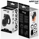 ADDICTED TOYS LOCKED - MINDNIGHT CELL GABBIA PER PENE 4.2 CM TAGLIA M