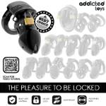 ADDICTED TOYS BLOCCATO - GABBIA PER PENE PROFONDA DI CASTITÃ€ 7,5 CM