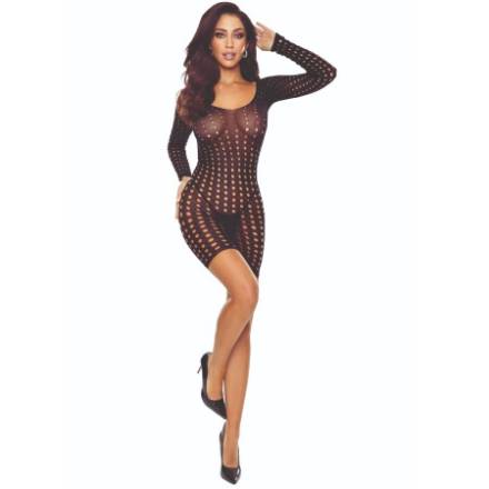 PASSION - BS110 BODYSTOCKING PUNTI NERI