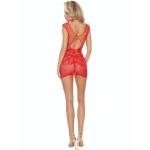 PASSION - BS111 BODYSTOCKING PIZZO ROSSO