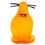CONDOMERIE - PRESERVATIVI NOVITÃ€ DIPINTI A MANO FOX INCOLLATI