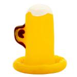 CONDOMERIE - PRESERVATIVI NOVITÃ€ DIPINTI A MANO BICCHIERE DI BIRRA
