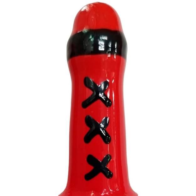 CONDOMERIE - PRESERVATIVI NOVITÃ€ DIPINTI A MANO AMSTERDAM ROSSO