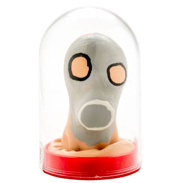 CONDOMERIE - PRESERVATIVI NOVITÃ€ DIPINTI A MANO MASCHERA ANTIGAS