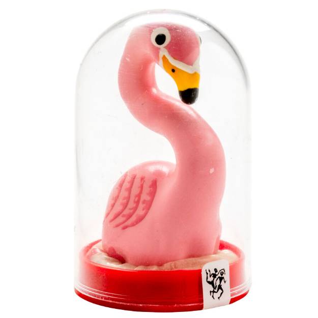 CONDOMERIE - PRESERVATIVI NOVITÃ€ DIPINTI A MANO ROSA FENICOTTERO