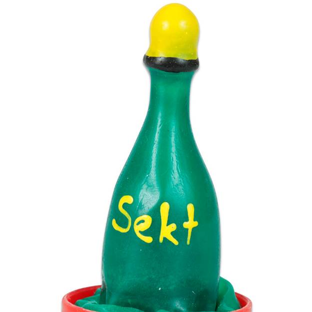 CONDOMERIE - PRESERVATIVI NOVITÃ€ DIPINTI A MANO CHAMPAGNE