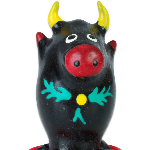 CONDOMERIE - PRESERVATIVI NOVITÃ€ DIPINTI A MANO BULL BLACK MODELLO 1