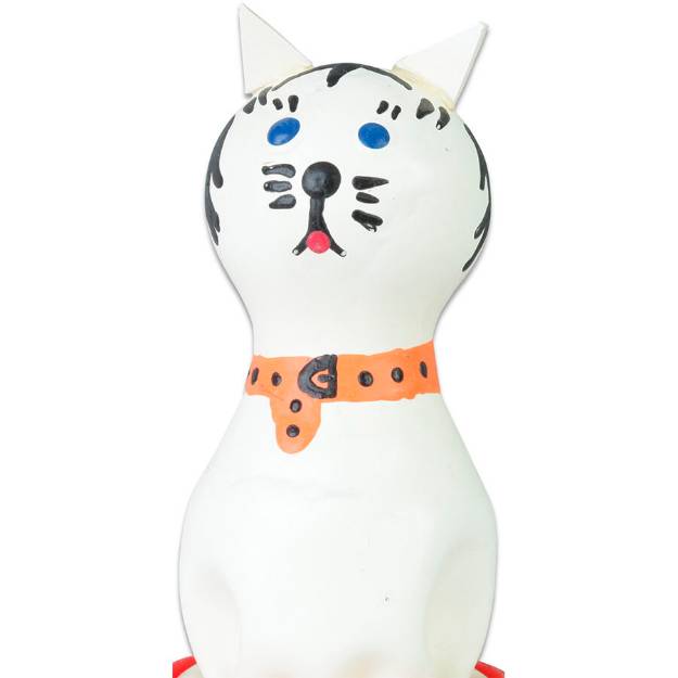 CONDOMERIE - PRESERVATIVI NOVITÃ€ DIPINTI A MANO GATTO BIANCO