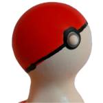 CONDOMERIE - PRESERVATIVI NOVITÃ€ DIPINTI A MANO POKEBALL ROSSO-BIANCO