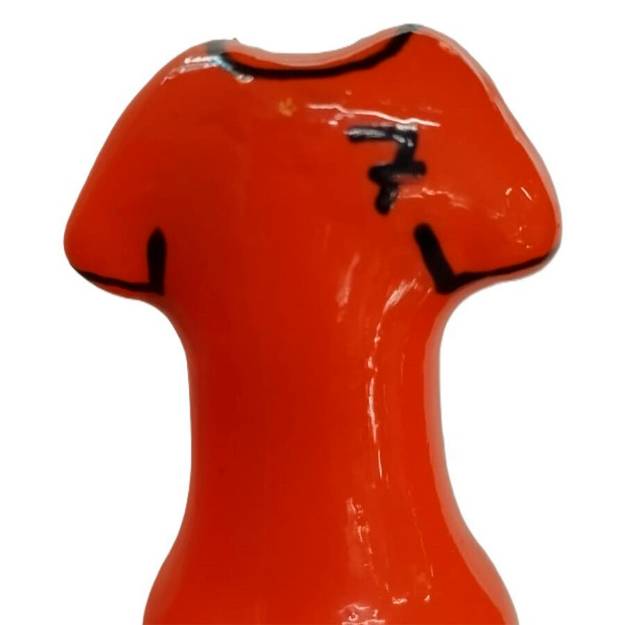 CONDOMERIE - PRESERVATIVI NOVITÃ€ DIPINTI A MANO MAGLIETTA ARANCIONE