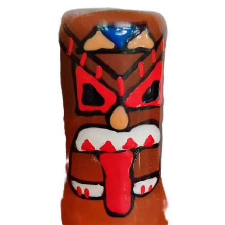 CONDOMERIE - PRESERVATIVI NOVITÃ DIPINTI A MANO TIKI TOTEM-01