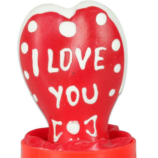 CONDOMERIE - PRESERVATIVI NOVITÃ€ DIPINTI A MANO CUORE - MODELLO I LOVE YOU 2