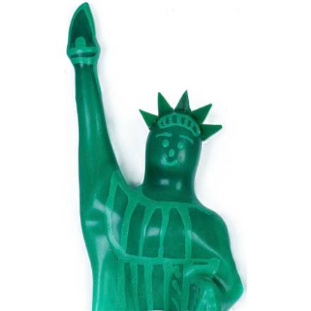 CONDOMERIE - PRESERVATIVI NOVITÃ DIPINTI A MANO MODELLO STATUA DELLA LIBERTÃ XL