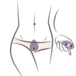 ROCKS-OFF - KNICKERBOCKER GLORY VIBRATORE DISCRETO PANTY ROSA