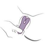 ROCKS-OFF - VIBRATORE FLESSIBILE GLO-GIRL BUNNY VIOLA