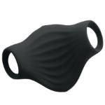 ROCKS-OFF - VIBRATORE FLESSIBILE PALM BLACK MASTURBATOR