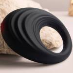 ROCKS-OFF - ANELLO VIBRANTE PER PENE SPIRE NERO