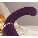 ROCKS-OFF - GEMINI DOPPIO VIBRATORE STIMOLATORE DEL CLITORIDE PUNTO G VIOLA