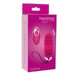 TOYJOY - VIBRATORE FUCSIA HAPPINESS SUNN SIDE UP AND DOWN CON TELECOMANDO