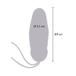 TOYJOY - FELICITÃ€ IL MIO ORGASMO EGGSPLODE VIBRATORE VIOLA TELECOMANDO