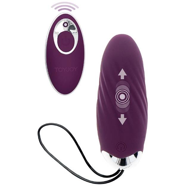 TOYJOY - FELICITÃ€ KNOCK KNOCK EGGSTAVAGANT VIBRATORE TELECOMANDO VIOLA